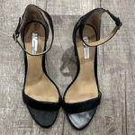 INC International Concepts Kivah Block Heels Open Toe Black Womens Sz 9M Photo 0