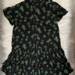 Forever 21 Woven Palm Tree Print Dress Photo 4