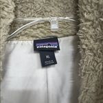 Patagonia  Los Gatos Fleece Vest Women's xl Beige Full Zip Collared Pockets Photo 1