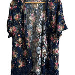 Sweet Rain  Floral Cardigan NWT Photo 0
