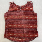 Kuhl  Sleeveless Tank Top Women's Large‎ Flora Blouse Silk Blend Pink Orange Photo 0