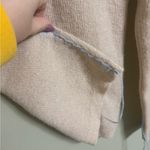 ZARA  Sweater Women Size Large Beige Wool Alpaca Pullover Knit Crew NEW Photo 8