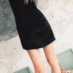 ZARA Rare! Black Satin Seamed Bustier Lingerie Style Mini Dress Photo 3