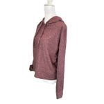 FLX Hoodie Size S Red Long Sleeve Popover Drawstring Stretch Women's NWT Photo 2