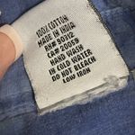 Anthropologie  Top Parsley & Sage 100% Cotton Top Blue Sz Medium Petite Photo 11