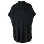 eight eight eight  Charcoal Gray Cowl Neck Cable Knit Sweater Dress Photo 2