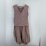 Anthropologie Daily Practice by 
Layered Short-Sleeve Asymmetric dress size small Photo 3