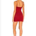 Michael Costello X Revolve Havana Deep Red Mini Dress Size XS Photo 42