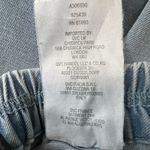 Isaac Mizrahi pull on elastic waist ankle jeans light wash mid rise size… Photo 8