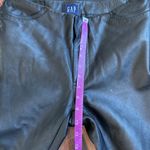Gap VTG  100% Leather Mid Rise Boot Cut Pants Photo 7
