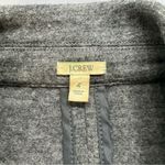 J.Crew Women sz 4 Grey Benny Double Breasted Wool Blazer Preppy Office Oversized Photo 7