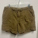 Free People Linen Blend Shorts Size 6 Photo 1