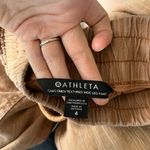 Athleta  Chambray Orange Tan Cabo Linen Wide Leg Pants Womens Size 4 Photo 12