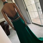 Blush Prom two piece high neck  Prom Dress Photo 3