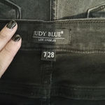 Judy Blue  Skinny Fit Buffalo Plaid patch distressed women's size 28 Photo 3