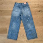 ACNE Studios Jeans Distressed Low Rise Baggy Size 31 Blue Photo 4