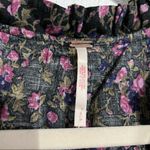Free People Meant to Be Floral Peasant Blouse in Black Combo Size Small NWOT Photo 4