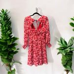 Julia Jordan  Women's Chiffon V-Neck Long-Sleeve Dress from Saks Off Fifth Size 4 Photo 3