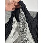 Rebecca Malone  Black Open Front Cardigan Blouse , Size 2XL Photo 5