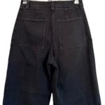 Aritzia Wilfred Free Modern Utility Black Straight Leg Denim Jeans Photo 2