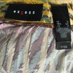 Axcess Brown/Pink/Yellow Sleeveless Knit Dress Sz S/M Pink Photo 4