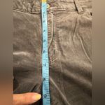 White House | Black Market  Velvet Skinny Jeans — Gray, Size 12R, Zip Hem EUC Photo 5