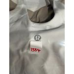 Lululemon  White Align Tank Top Athletic Cropped Activewear Casual Layering Photo 4