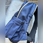Soft navy blue backpack Photo 10
