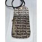 Juicy Couture  Goth Stat Black‎ Cellie Mini Crossbody Cellphone Pouch Bag Photo 2