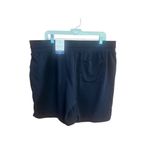 st. john's bay St. John’s Bay Womans Bermuda Black Knit Shorts Sz XL NWT Photo 1