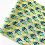 Stella & Dot Cool Blues Yellow Lightweight Scarf Sarong Beach Coverup Viscose Photo 2