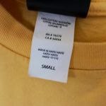 Santa Cruz  Skateboards Logo T Shirt Womens Yellow S Small Checkered Graphic Tee Photo 4