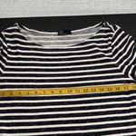 Gap  Blue White Striped Boat Neck Long Sleeve Casual Sweater Dress Size Medium Photo 8