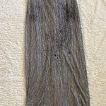 Cache Silver Metallic Beaded Embellished Evening Gown Maxi Dress 0 XS Y2K Photo 10