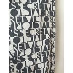 Victoria's Secret Victoria Secret Gray White Spell Out Button Front Pajama Top Size Small Photo 3