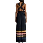 ALC Frank A.L.C. Everly Gown - Size 6 - Dark Navy Pleated Long Maxi Formal Dress Photo 1