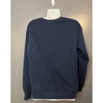 H&M  Divided Sweatshirt Womens Small Navy Female Equals Future Graphic Crewneck Photo 3