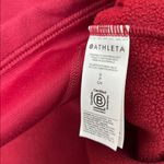 Athleta  Polar Tech Funnel Neck Pullover Sweatshirt Red Size Small Photo 6