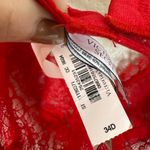Victoria's Secret Victoria’s Secret Dream Angels Red Lace Push Up Bra without Padding size 34D NEW Photo 7