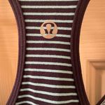 Lululemon Cool Racerback Tank Top Size 8 Hyper Stripe Blue Moon Photo 2