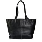 Michael Kors Eden Black Leather Studded Tote Photo 3