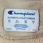 Champion Vintage XS Neutral Beige Hoodie Hooded Pullover Sweatshirt Oat Street Photo 3