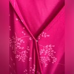 Worthington - Pink and white floral wrap dress Photo 2