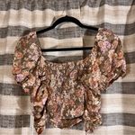 Blashe Two Piece‎ Floral Skirt Set Size Medium Pink Photo 2