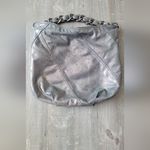 Michael Kors Collete Purse Gun Metal Metallic Shoulder Bag Photo 13