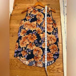 Babaton Aritzia  Floral Long Tank Top size Small Photo 9