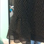 A New Day NWT  Blouse | Black & Gold Thread | Bell Sleeves |‎ Size Small Photo 4