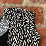 Carol Rose size small black & white top Photo 2