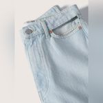 Mango  Cut-Out High-waist Wide Leg Jeans Light Wash Photo 12