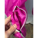 New Balance ‎ Windbreaker Jacket Womens Medium Pink Full Zip Hooded Activewear Photo 4
